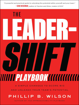 cover image of The Leader-Shift Playbook